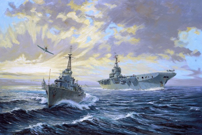 Painting Art of Ships and Aircraft