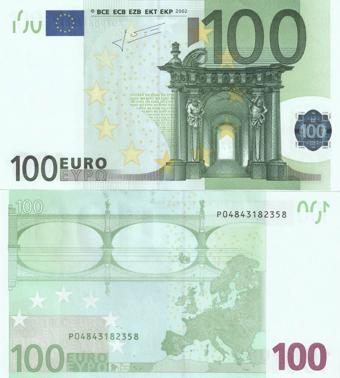 100 Euro Banknote
