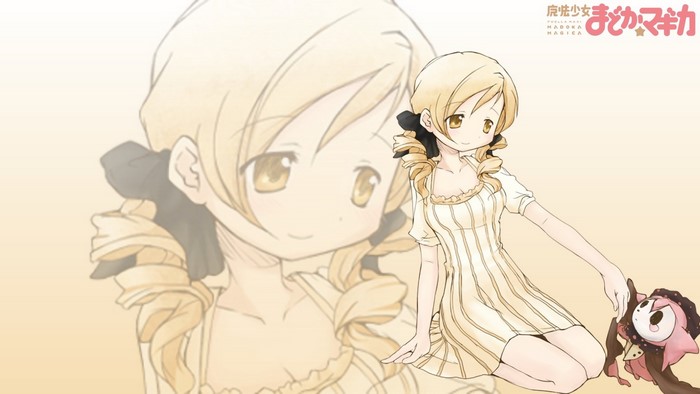 Mami Tomoe and Bebe from Puella Magi Madoka Magica