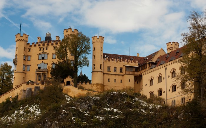 Hohenschwangau Castle in Bavaria, Germany
