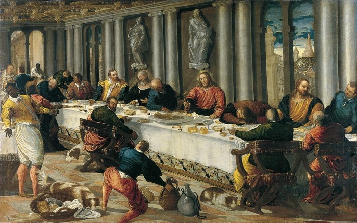 The Last Supper by Tintoretto