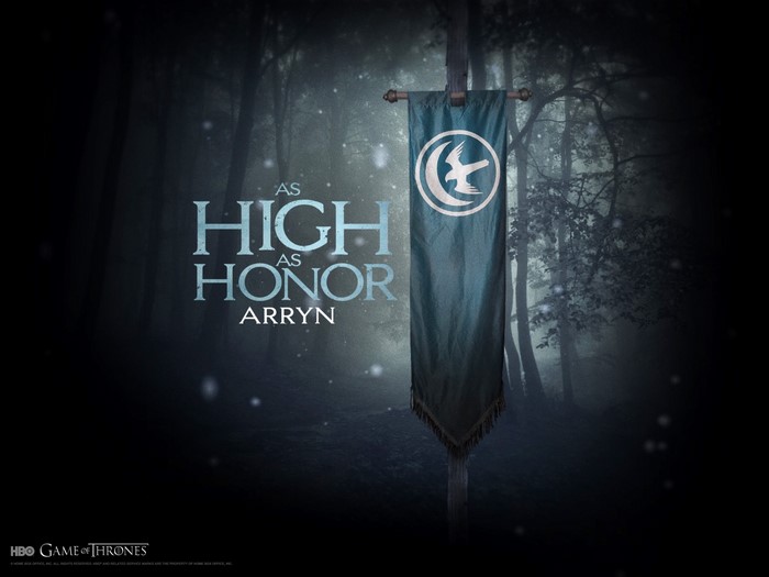 House Arryn banner from Game of Thrones