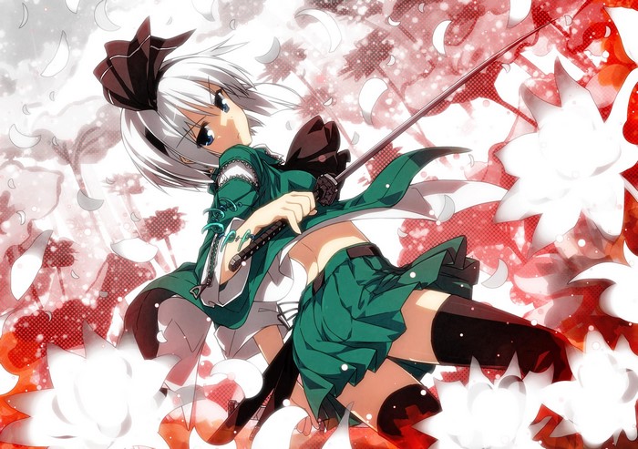 Youmu Konpaku from Touhou Project