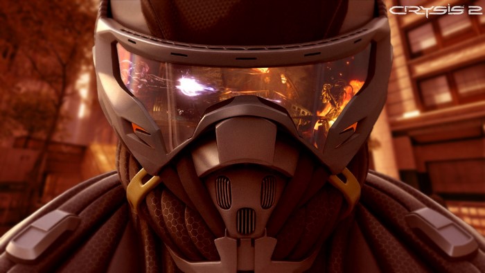 Crysis 2 Nanosuit Helmet Close-up