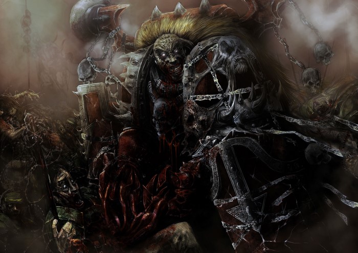 Chaos Space Marine from Warhammer 40000