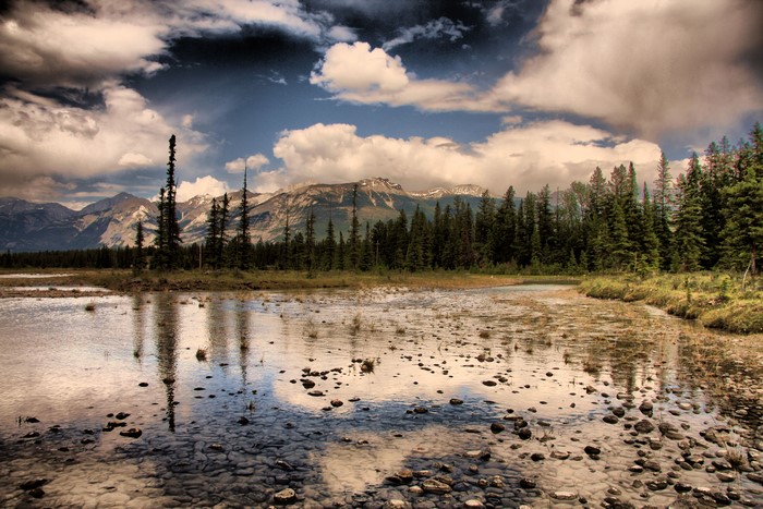 4K Jasper National Park Canada Landscape