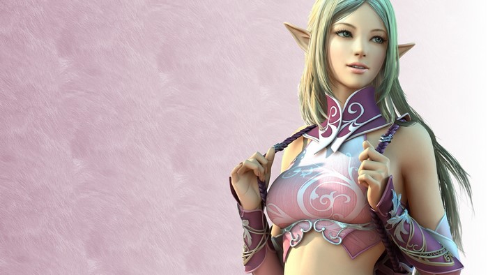 Elf girl from Lineage