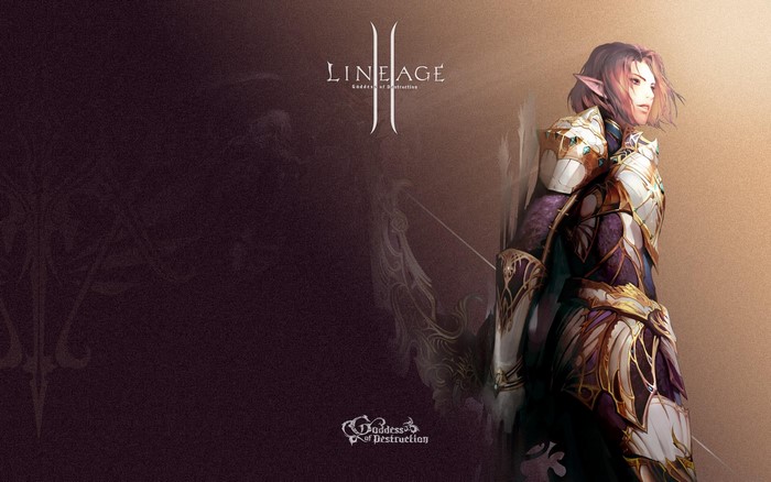 Lineage 2 Goddess of Destruction Elf Archer