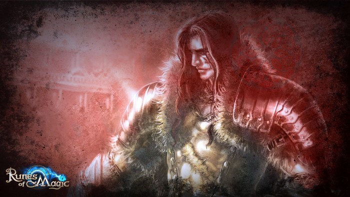 Runes of Magic character with fur and armor