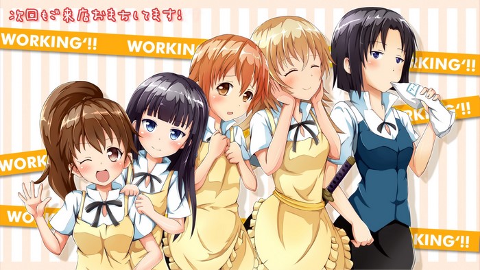 Working!! Anime Girls