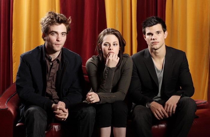 Kristen Stewart, Robert Pattinson, and Taylor Lautner