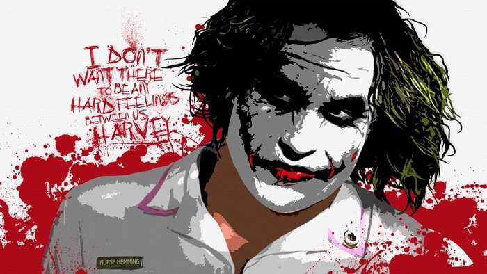 The Joker from The Dark Knight