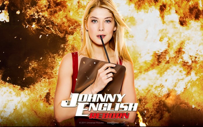 Rosamund Pike in Johnny English Reborn