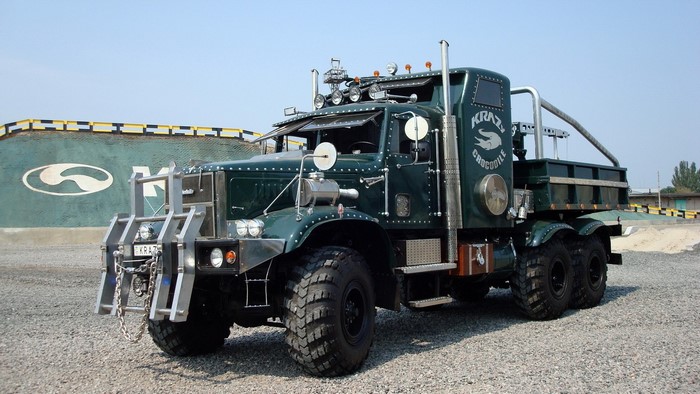Customized KRAZ Crocodile dump truck