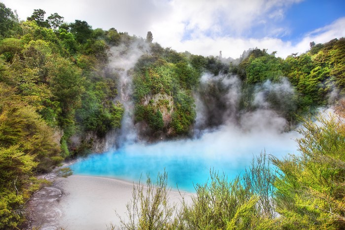 Inferno Crater Lake, New Zealand