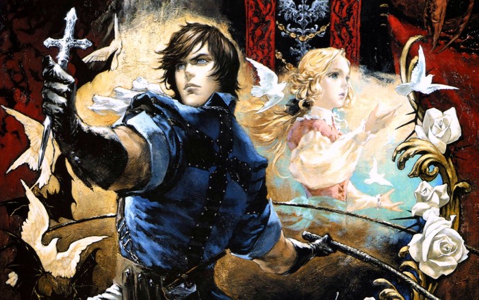 Richter Belmont and Maria Renard from Castlevania
