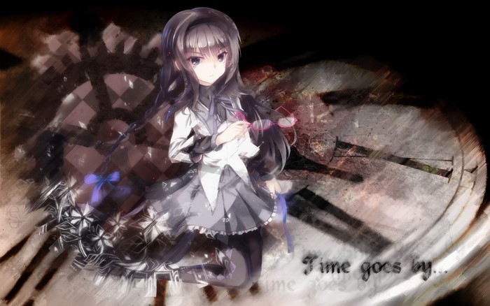 Homura Akemi from Puella Magi Madoka Magica