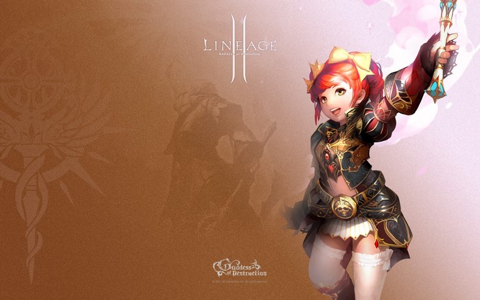 Lineage 2 Goddess of Destruction wallpaper