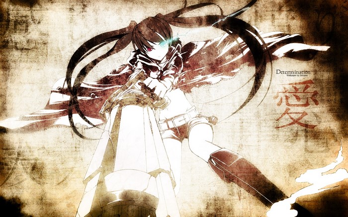 Black Rock Shooter with large cannon