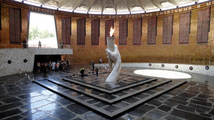 Eternal Flame Memorial in Volgograd