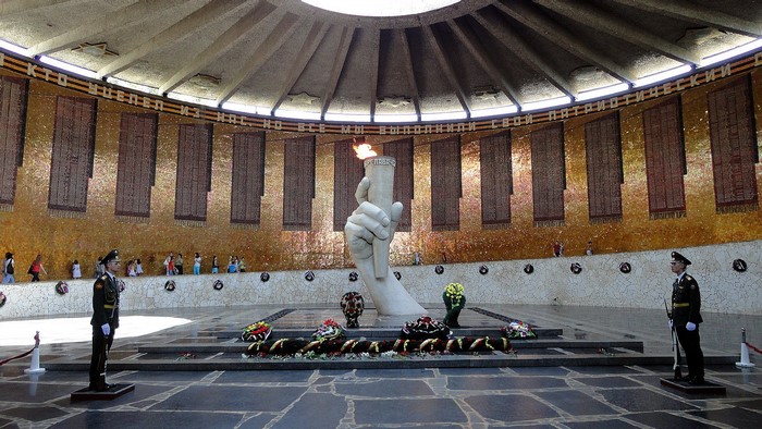 Eternal Flame Memorial in Volgograd