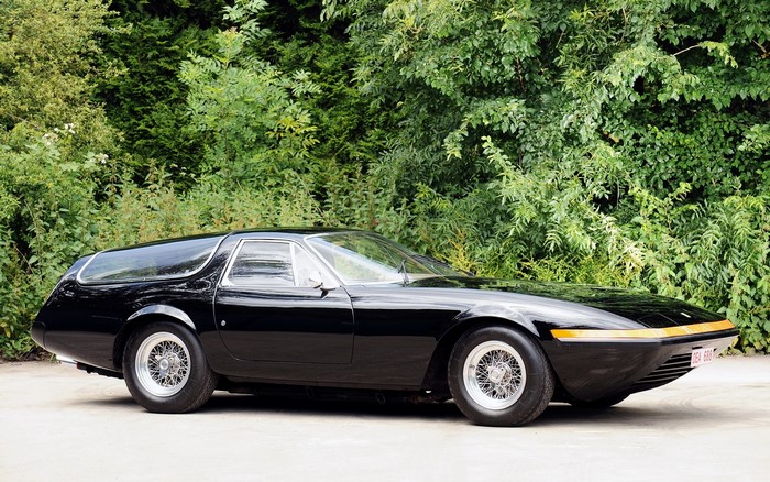 Black 1975 Ferrari 365 GTB 4 Shooting Brake
