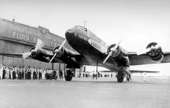Focke-Wulf Condor at Floyd Bennett Field