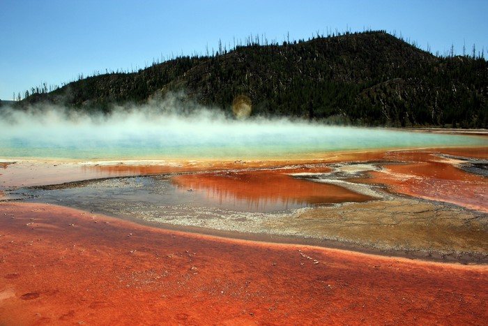 Grand Prismatic Spring, Yellowstone National Park, USA