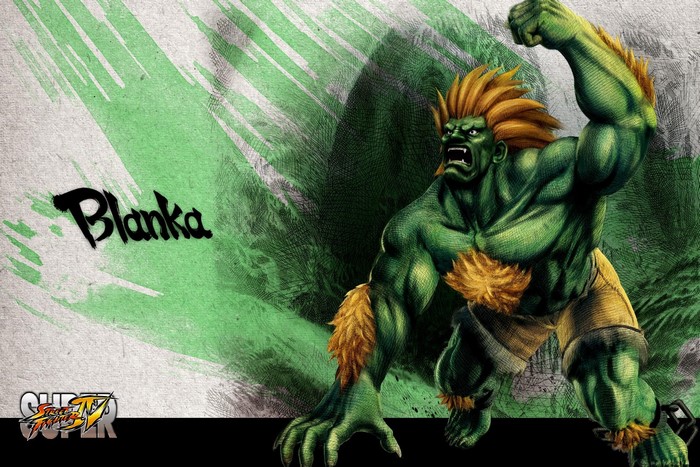 Blanka from Street Fighter IV