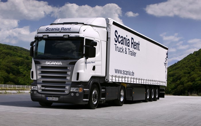 Scania Rent Truck and Trailer