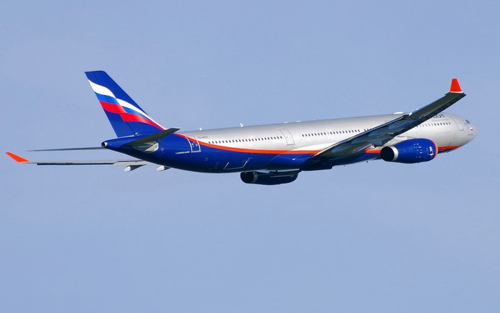 Aeroflot Airbus A330 taking off
