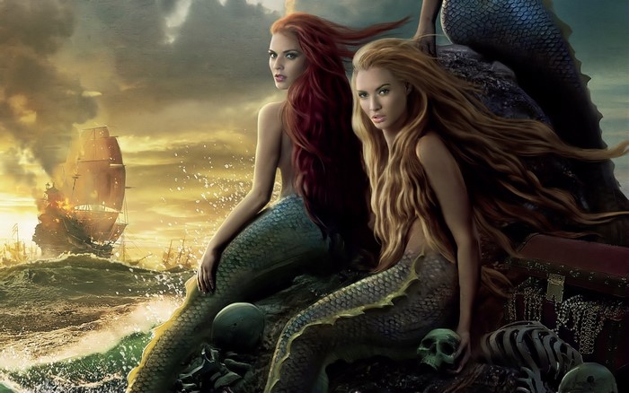 Mermaids from Pirates of the Caribbean