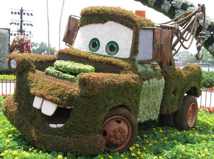 Mater from Cars made of plants