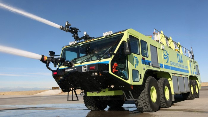 Firefighting Truck at Denver International Airport