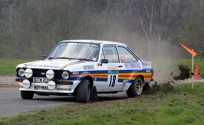 Rothmans Ford Escort Rally Car Number 18