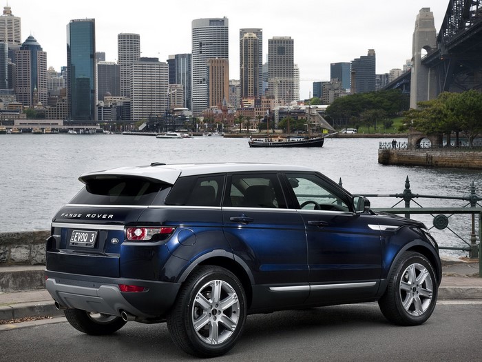 Range Rover Evoque in Sydney