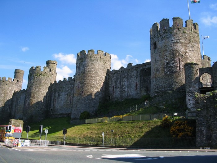 Conwy Castle in Wales