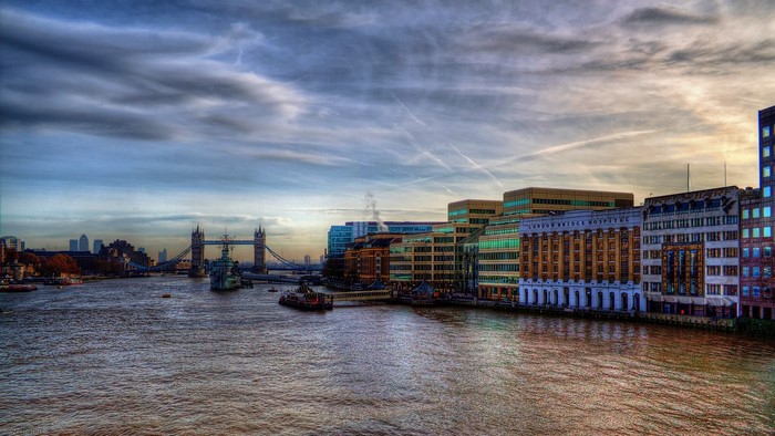 London Bridge and River Thames, United Kingdom
