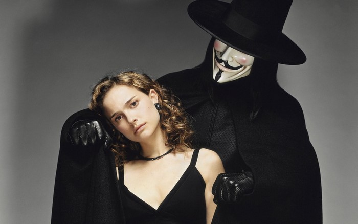 V from V for Vendetta and Evey Hammond