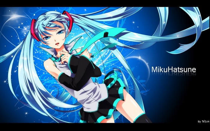 Miku Hatsune from Vocaloid