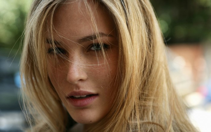 Bar Refaeli close-up portrait
