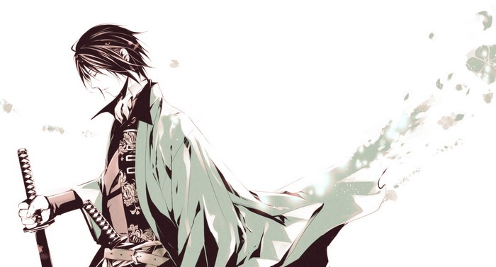 Hakuouki: Hijikata Toshizo with Katana