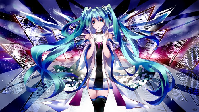 Hatsune Miku from Vocaloid