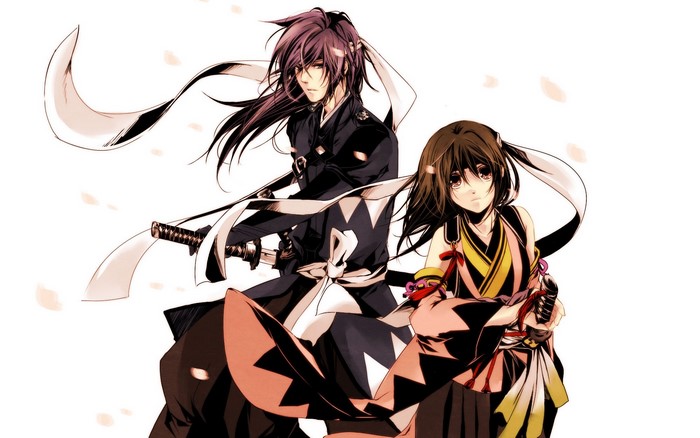 Saitou Hajime & Yukimura Chizuru from Hakuouki