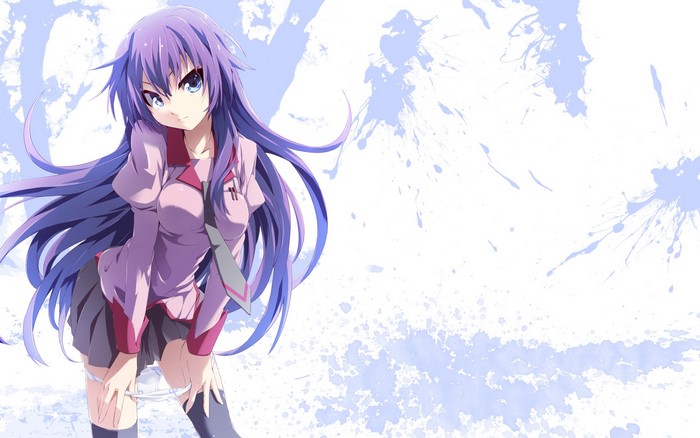 Senjougahara Hitagi from Bakemonogatari