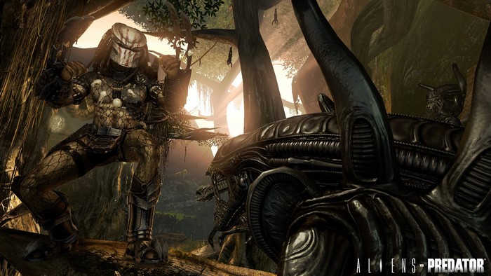 Predator and Alien from Aliens vs. Predator
