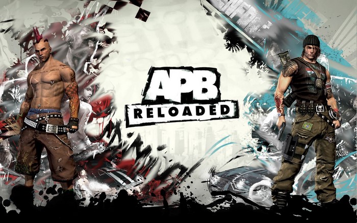 APB Reloaded game art with two characters