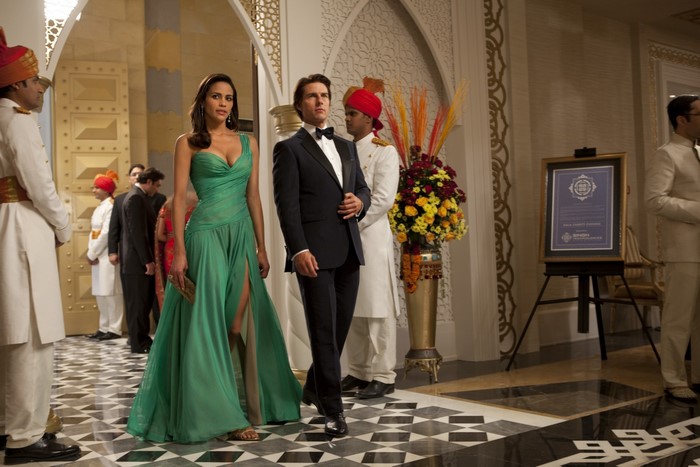 Ethan Hunt and Ilsa Faust from Mission: Impossible – Ghost Protocol