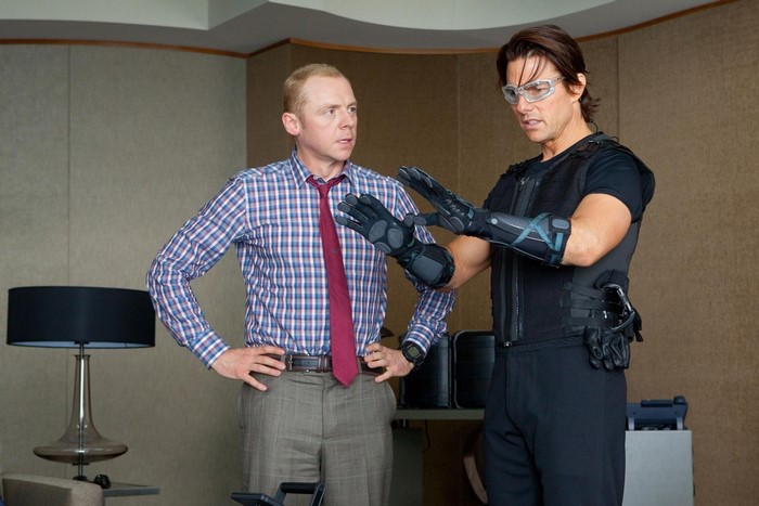 Ethan Hunt and Benji Dunn from Mission: Impossible