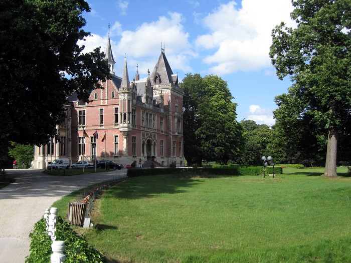 Castle d'Aertrycke in Belgium